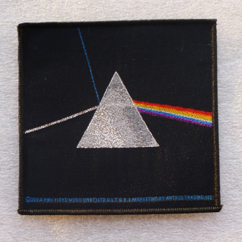 PINK FLOYD 官方原版 Darkside of the Moon 正方 (Woven Patch)